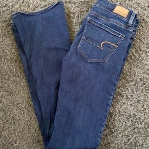 American Eagle Hi Rise Artist Flare 2L